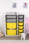 Hanah Home Zen 2D2K6U - Blanco, Gris, Amarillo